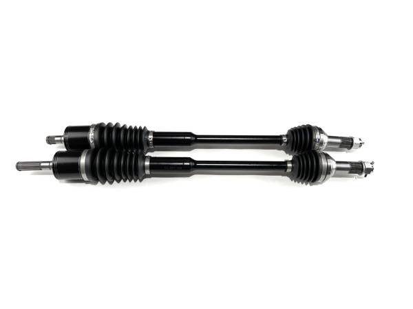 MONSTER AXLES - Monster XP Series Front CV Axles for Can-Am 705402449 705402450 Left & Right Telescoping Built Tough 4340 Chromoly Steel Direct Fit Factory Length with 4" of Travel