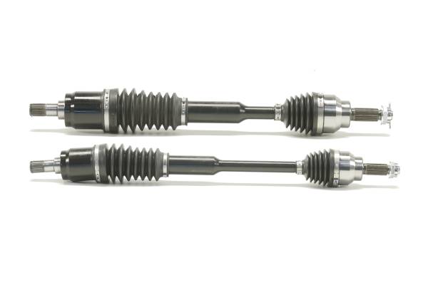 MONSTER AXLES - Monster XP Series Front CV Axles for Honda Pioneer 700 & 700-4 2014-2022 Left & Right Telescoping Built Tough 4340 Chromoly Steel Direct Fit Factory Length with 4" of Travel