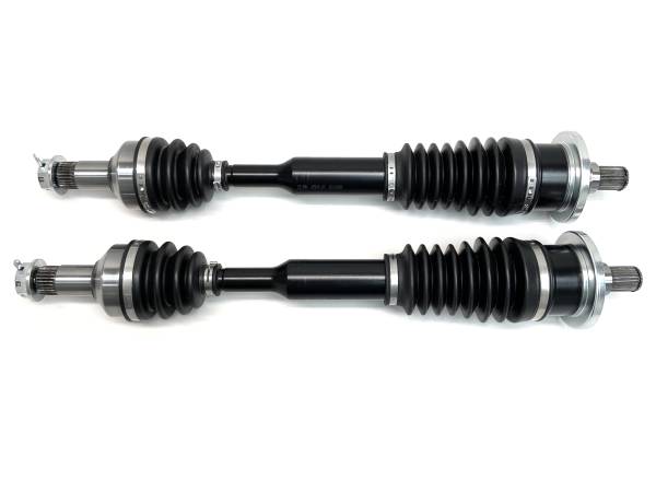 MONSTER AXLES - Monster XP Series Front CV Axles for Arctic Cat 0502-813 1502-874 Left & Right Telescoping Built Tough 4340 Chromoly Steel Direct Fit Factory Length with 4" of Travel