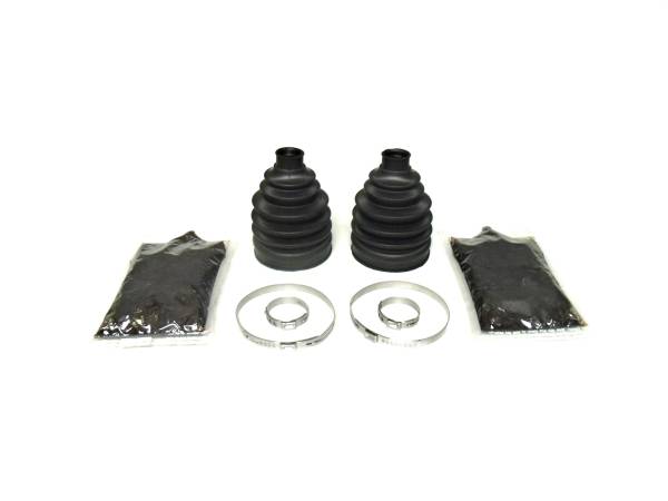 ATV Parts Connection - CV Boot Kits for Can-Am Outlander & Renegade Front Outer Abrasion Resistant Heavy Duty Thicker Gauge Enhanced Rigidity Quality Grease Complete Kit ATVPC