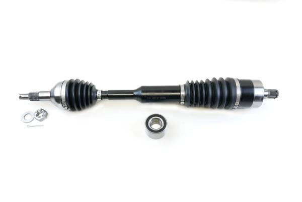 Monster Axles - Monster XP Series Rear CV Axle & Brg for Can-Am Commander 800 & 1000 2011-2015 Telescoping Built Tough 4340 Chromoly Steel Direct Fit Factory Length with 4" of Travel