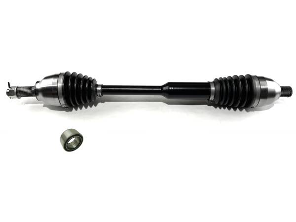 MONSTER AXLES - Monster XP Series Rear CV Axle & Brg for Polaris 1336922 RZR PRO XP XP4 Telescoping Built Tough 4340 Chromoly Steel Direct Fit Factory Length with 4" of Travel