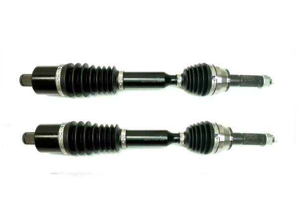 MONSTER AXLES - Monster XP Series Rear CV Axles for Polaris 1333677 Left & Right Sportsman 450 570 Telescoping Built Tough 4340 Chromoly Steel Direct Fit Factory Length with 4" of Travel