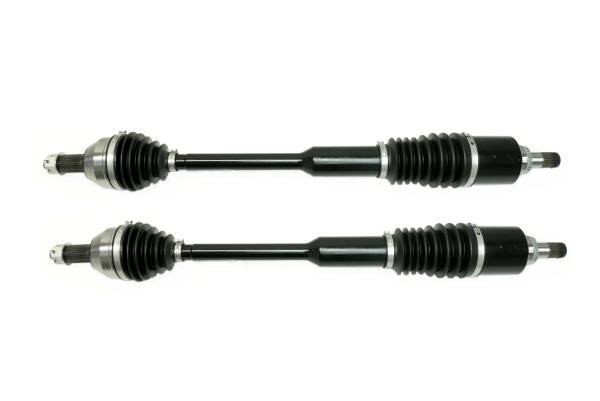 MONSTER AXLES - Monster XP Series Rear CV Axles for Honda Talon 1000R 2022 Left & Right Telescoping Built Tough 4340 Chromoly Steel Direct Fit Factory Length with 4" of Travel