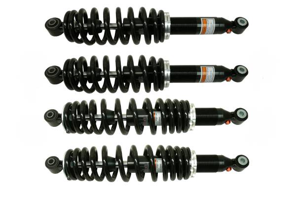 MONSTER AXLES - Monster Performance Full Shock Set for CFMOTO CFORCE 600 2020-2023 Front & Rear CFORCE 600 Monotube Responsive Handling Quality Tested Gas-charged Anti-foam Anti-shear Adjustable