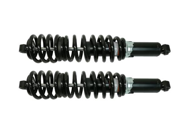 MONSTER AXLES - Monster Performance Rear Shocks for Polaris 7043759 7044093 Left & Right Responsive Handling Optimal Damping Quality Tested Gas-charged Anti-foam Anti-shear Adjustable