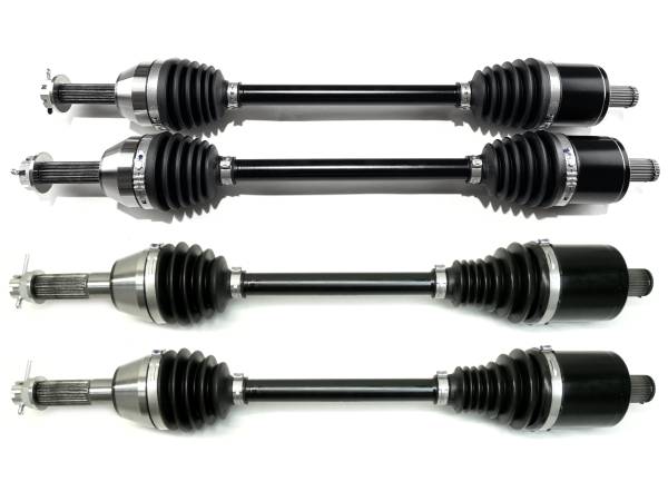 ATV Parts Connection - Precision Full CV Axle Set for Polaris Ranger 570 & Crew 570 2022-2024 1336966 1334361 Front & Rear Quality Tested Heat-Treated 4140 Chromoly Steel Exact Fit ATVPC