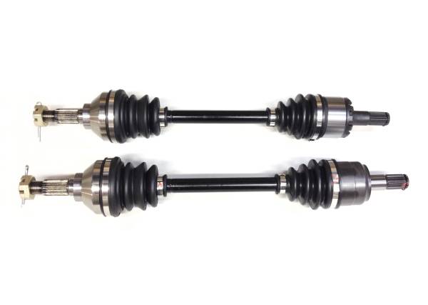 ATV Parts Connection - Precision Front CV Axles for Kawasaki 59266-0007 59266-0008 Left & Right Quality Tested Heat-Treated 4140 Chromoly Steel Exact Fit ATVPC