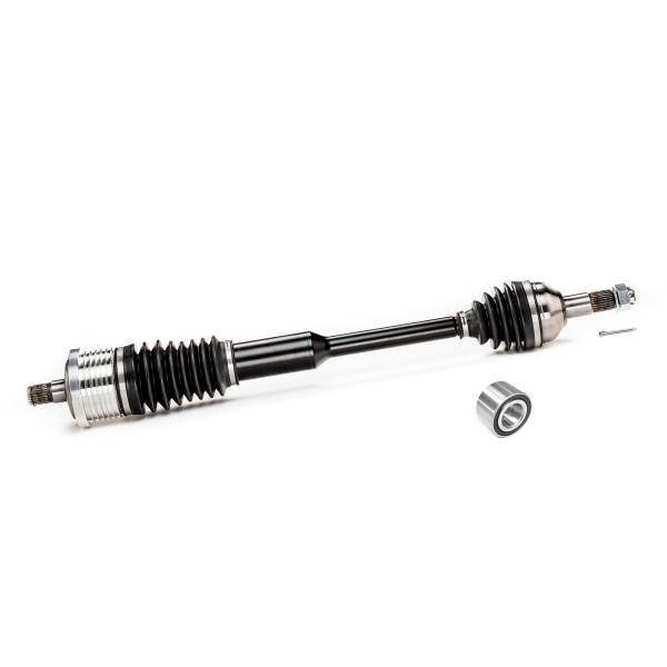 Monster Axles - Monster XP Series Rear CV Axle & Brg for Can-Am 705502356 Telescoping Built Tough 4340 Chromoly Steel Direct Fit Factory Length with 4" of Travel