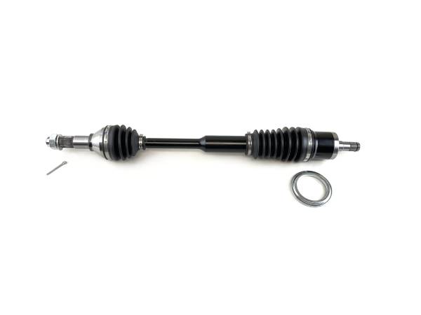 Monster Axles - Monster XP Series Front Left CV Axle for Can-Am Maverick XC XXC 1000 2014-2017 Telescoping Built Tough 4340 Chromoly Steel Direct Fit Factory Length with 4" of Travel