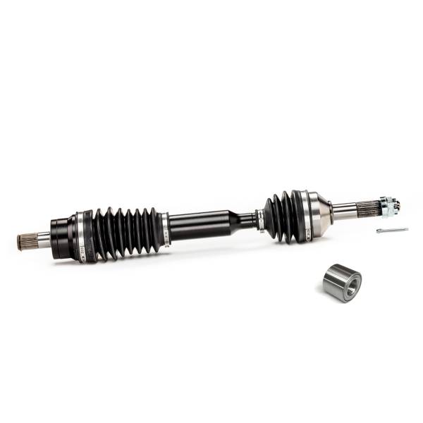 MONSTER AXLES - Monster XP Series Rear CV Axle & Brg for Kawasaki 59266-0002 59266-0023 Telescoping Built Tough 4340 Chromoly Steel Direct Fit Factory Length with 4" of Travel