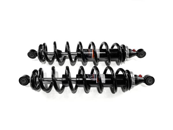 MONSTER AXLES - Monster Performance Front Shocks for Arctic Cat 0403-188 0403-209 Left & Right Monotube Responsive Handling Optimal Damping Quality Tested Gas-charged Anti-foam Anti-shear Adjustable