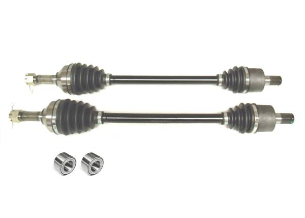 ATV Parts Connection - Precision Front CV Axles & Brgs for Kawasaki 59266-0037 Left & Right Quality Tested Heat-Treated 4140 Chromoly Steel Exact Fit ATVPC