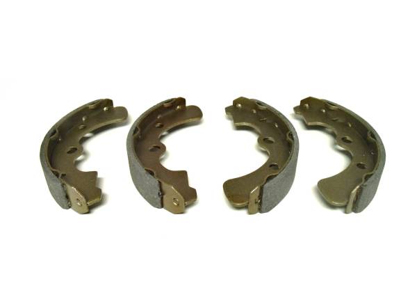 MONSTER AXLES - Monster Performance Front Brake Shoe Set for Kawasaki 41048-7501 Left & Right Mule 3000 3010 4000 4010 Precision Machined Quiet Operation All-Weather Quality Tested