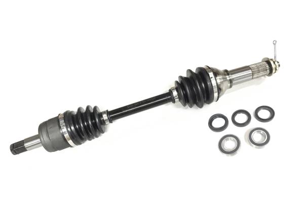 ATV Parts Connection - Precision Front CV Axle & Brg Kit for Yamaha 5UH-2510F-00-00 Grizzly Bruin Kodiak Wolverine Left or Right Quality Tested Heat-Treated 4140 Chromoly Steel Exact Fit ATVPC