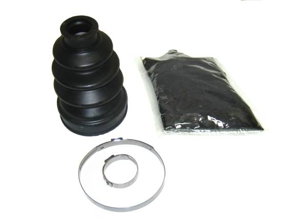 ATV Parts Connection - CV Boot Kit for Kawasaki Bayou 300 400 Mule 2510 3010 49006-1320 Front Inner Optimal Flexibility Quality Grease All Weather Neoprene Complete Kit ATVPC