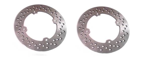 ATV Parts Connection - Performance Front Brake Rotors for Can-Am 705600999 Left & Right Optimal Braking Quality Tested Quiet Operation Precision Balanced Corrosion Resistant ATVPC