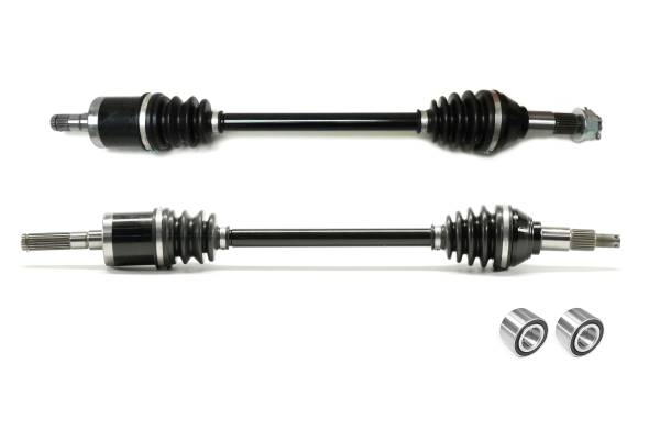 ATV Parts Connection - Precision Front CV Axles & Bearings for Can-Am 705401871 705401872 Left & Right Quality Tested Heat-Treated 4140 Chromoly Steel Exact Fit ATVPC