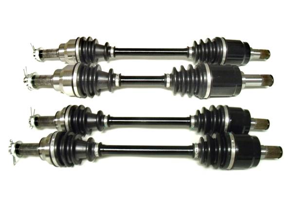 ATV Parts Connection - Precision Full CV Axle Set for Honda Pioneer 500 2015-2016 Front & Rear Quality Tested Heat-Treated 4140 Chromoly Steel Exact Fit ATVPC