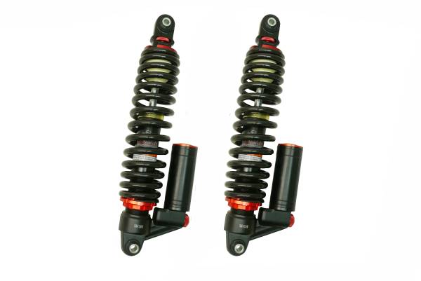 MONSTER AXLES - Monster Performance Front Shocks for CFMOTO 5BWA-050500-10000 ZFORCE 500 800 Left & Right Monotube Responsive Handling Quality Tested Gas-charged Anti-foam Anti-shear Adjustable