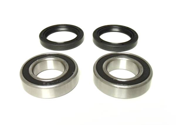 ATV Parts Connection - Precision Front Wheel Bearing Kit for Kawasaki Mule 92045-3707 92049-1025 92049-1513 Quality Tested Exact Fit Low Friction Corrosion Resistant ATVPC