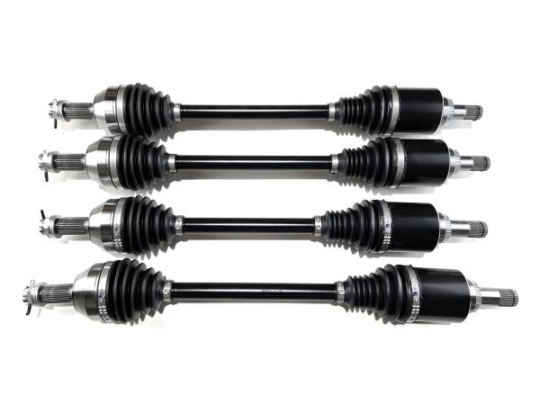 ATV Parts Connection - Precision Full CV Axle Set for Honda 'Limited Edition' Pioneer 1000 & 1000-5 2017-2021 Front & Rear Quality Tested Heat-Treated 4140 Chromoly Steel Exact Fit ATVPC
