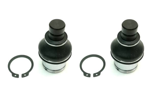 Monster Axles - Monster Performance Ball Joints for Arctic Cat 0405-115 0405-483 Upper or Lower Heavy Duty 4340 Chromoly Steel Greaseable Low Friction Adjustable Chrome Plated Set of 2
