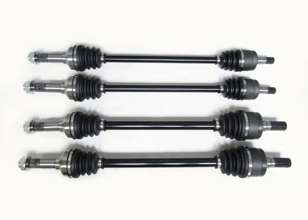 ATV Parts Connection - Precision Full CV Axle Set for Yamaha YXZ1000R 2016-2025 2HC-2518F-01-00 2HC-2531H-13-00 Quality Tested Heat-Treated 4140 Chromoly Steel Exact Fit ATVPC