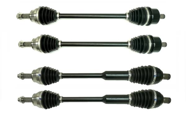 ATV Parts Connection - Precision Full CV Axle Set for Arctic Cat Textron Wildcat XX 2018-2019 Front & Rear Quality Tested Heat-Treated 4140 Chromoly Steel Exact Fit ATVPC