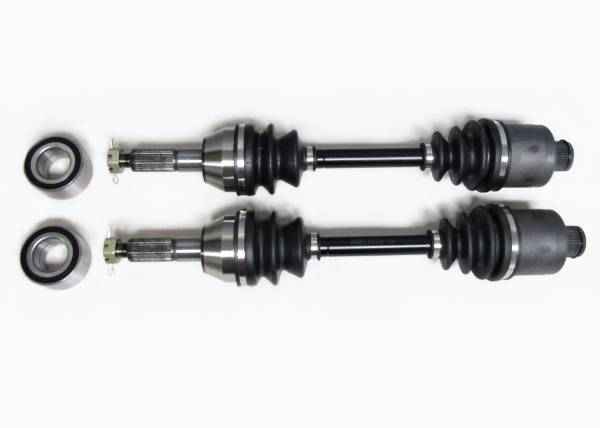 ATV Parts Connection - Precision Rear CV Axles & Brgs for Polaris 1380197 Left & Right Quality Tested Heat-Treated 4140 Chromoly Steel Exact Fit ATVPC