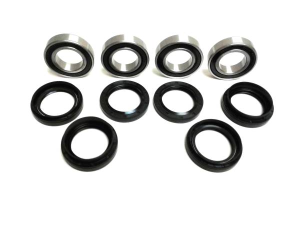 ATV Parts Connection - Precision Front Wheel Bearing Kits for KYMCO MXU 500 2007-2009 & UXV 500 2009 Left & Right Quality Tested Exact Fit Low Friction Corrosion Resistant ATVPC