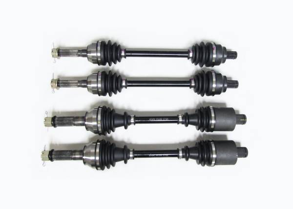 ATV Parts Connection - Precision Full CV Axle Set for Polaris Sportsman 450 570 ETX 2015-2016 Front & Rear Quality Tested Heat-Treated 4140 Chromoly Steel Exact Fit ATVPC
