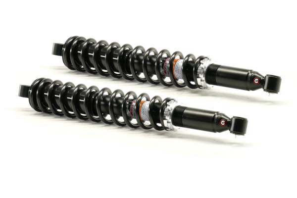 MONSTER AXLES - Monster Performance Rear Shocks for Honda 52400-HN8-003ZA Rincon 650 Left & Right Monotube Responsive Handling Quality Tested Gas-charged Anti-foam Anti-shear Adjustable