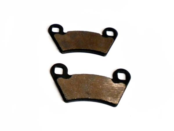 MONSTER AXLES - Monster Performance Rear Brake Pads for Polaris 2202413 Quiet Braking Low-Dust All-Weather Quality Tested