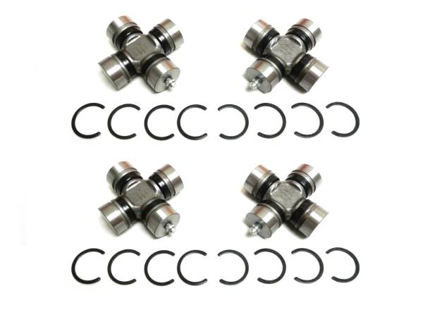 ATV Parts Connection - Precision Universal Joint Set for Kawasaki 49050-0034 49050-1060 49050-0023 Rear Axle Inner & Outer Reduced Vibration Quality Tested Heat-Treated Setof 4 ATVPC