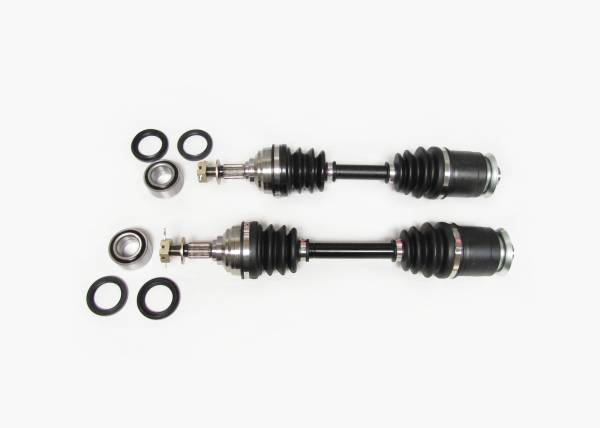 ATV Parts Connection - Precision Front CV Axles & Bearing Kits for Arctic Cat 1502-440 1502-441 Left & Right Quality Tested Heat-Treated 4140 Chromoly Steel Exact Fit ATVPC