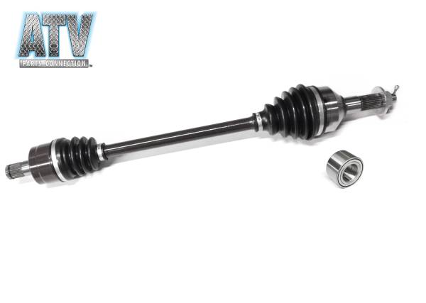 ATV Parts Connection - Precision Front Right CV Axle & Bearing for Kawasaki 59266-0048 Quality Tested Heat-Treated 4140 Chromoly Steel Exact Fit ATVPC