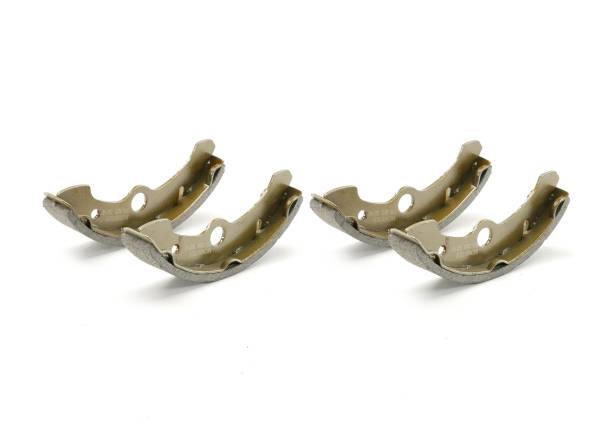 MONSTER AXLES - Monster Performance Front Brake Shoes for Yamaha Big Bear 350 1989-1999 & Kodiak 400 1993-1998 Left & Right Precision Machined Quiet Operation Optimal Stopping All-Weather Quality Tested