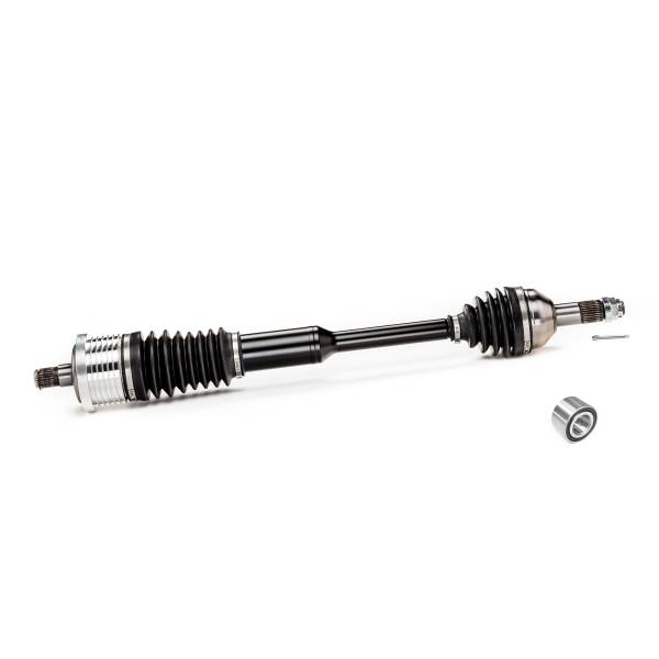 Monster Axles - Monster XP Series Rear CV Axle & Brg for Can-Am 705502412 Telescoping Built Tough 4340 Chromoly Steel Direct Fit Factory Length with 4" of Travel