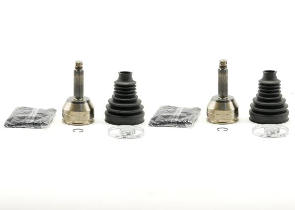 ATV Parts Connection - CV Joint Kits for Polaris Ranger 224099 Front Outer Set of 2 Precision Machined Heat-Treated Smooth Articulation Quality Grease ATVPC
