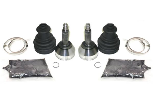 ATV Parts Connection - CV Joint Kits for Polaris Ranger Series 10/11 & PPS Front Outer Set of 2 Precision Machined Heat-Treated Smooth Articulation Quality Grease ATVPC