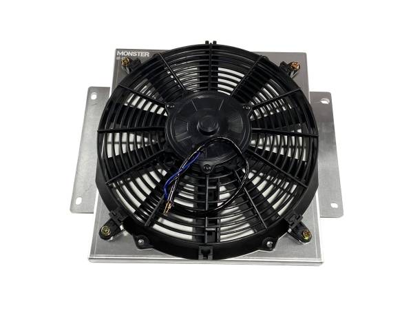 MONSTER AXLES - Monster Performance Radiator Fan for Polaris 2411330 Optimal Airflow Consistent Performance Long-Life Motor Quiet Operation Balanced Blades Corrosion Resistant