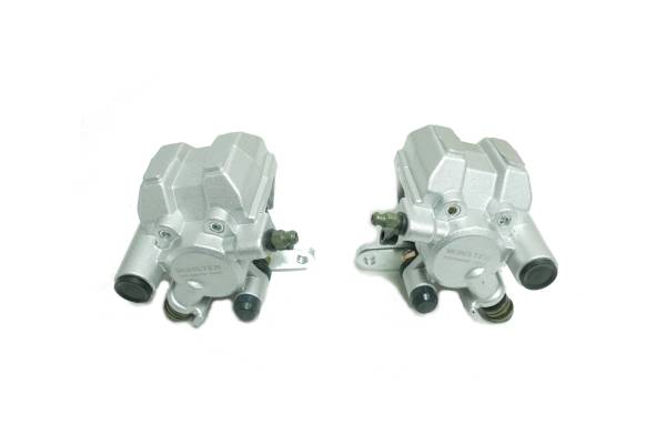 Monster Axles - Monster Loaded Front Brake Calipers for Yamaha 5LP-2580T-00-00 5LP-2580U-00-00 Left & Right Precision Machined Quiet Operation Corrosion Resistant Optimal Braking