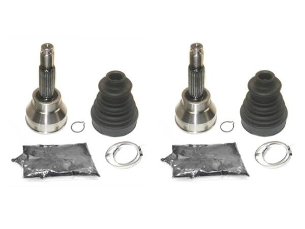 ATV Parts Connection - CV Joint Kits for Bombardier Traxter 500 1999-2000 Front Outer Set of 2 Precision Machined Heat-Treated Smooth Articulation Quality Grease ATVPC