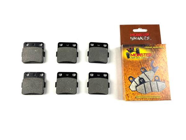 Monster Axles - Monster Brake Pad Set for Yamaha 3GD-W0045-01-00 5LP-W0045-00-00