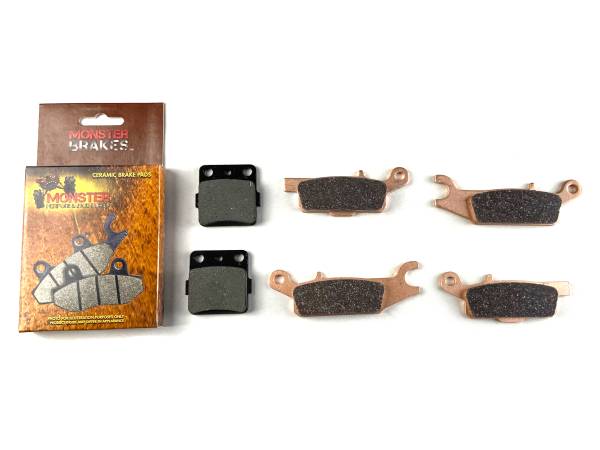 Monster Axles - Monster Brake Pad Set for Yamaha Raptor 250 2008-2013