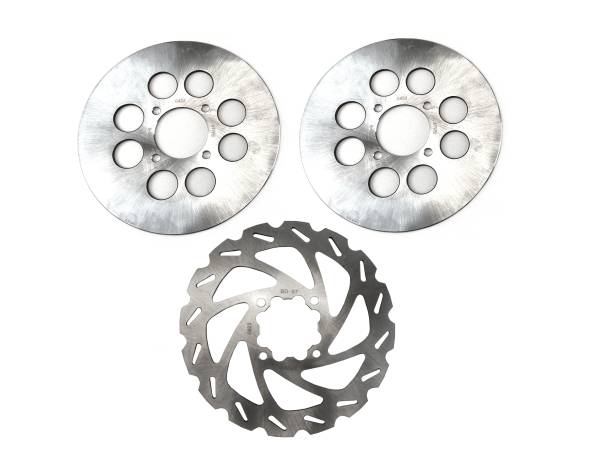 ATV Parts Connection - Brake Rotors for Yamaha Banshee 350 2x4 1990-2006 YFZ350 Front & Rear