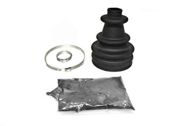 ATV Parts Connection - CV Boot Kit for Polaris 2201015 Front Outer Abrasion Resistant Heavy Duty Thicker Gauge Enhanced Rigidity Quality Grease Complete Kit ATVPC