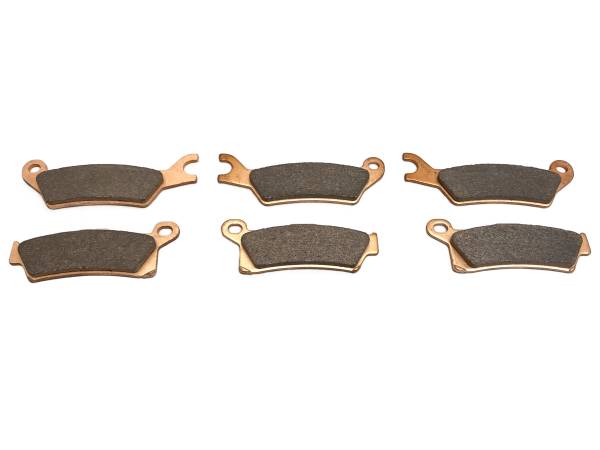 Monster Axles - Monster Full Brake Pad Set for Can-Am 705601014 705601015 Outlander