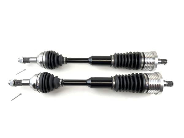 MONSTER AXLES - Monster XP Series Rear CV Axles for Can-Am 705501794 Left & Right Telescoping Built Tough Fits Stock Setups up to 4" of Lift
